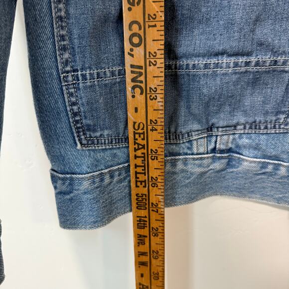 Levi's Men's Altered Trucker Jean Jacket XXL Cotton RARE HTF Blue Denim - Picture 8 of 10